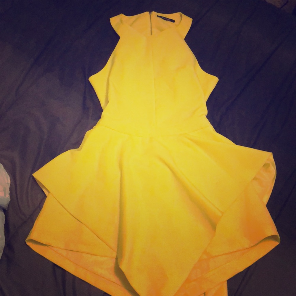 Yellow romper